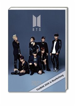 Cover BTS - Bangtan Boys - A5-Tischkalender 2026