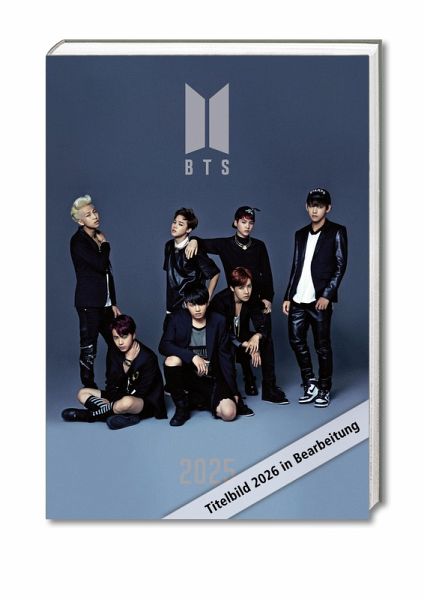 BTS - Bangtan Boys - A5-Tischkalender 2026