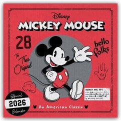 Cover Disney Mickey Mouse 2026 - Wandkalender