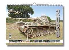 Cover STEELMASTER 2026 - Panzerfahrzeuge - A3-Wandkalender - Original VDM Heinz Nickel-Kalender [Kalender]