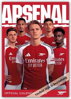 Cover Arsenal London FC 2026 - A3-Posterkalender