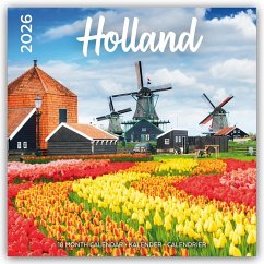 Cover Holland - Niederlande 2026 - 16-Monatskalender - Original Plenty Gifts-Kalender [Mehrsprachig] [Kalender]