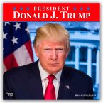 President Donald J. Trump 2026 12 X 24 Inch (Hanging) Monthly Square Wall Calendar Plastic-Free