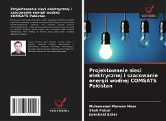 Cover Projektowanie sieci elektrycznej i szacowanie energii wodnej COMSATS Pakistan
