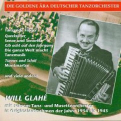 Will Glahe mit seinem Tanz-und Musetteorchester