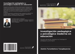 Cover Investigación pedagógica y psicológica moderna en educación