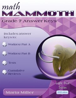 Cover Math Mammoth Grade 7 Answer Keys