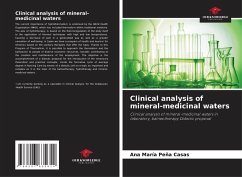 Cover Clinical analysis of mineral-medicinal waters