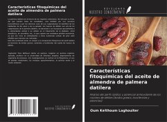 Cover Características fitoquímicas del aceite de almendra de palmera datilera