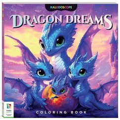 Cover Kaleidoscope Coloring Book: Dragon Dreams