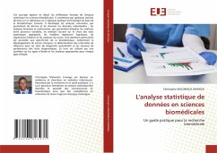 Cover L'analyse statistique de données en sciences biomédicales