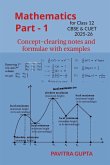 Mathematics for class 12 (CBSE & CUET) Part-1