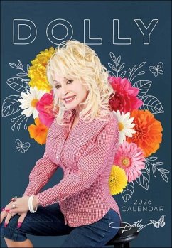 Cover Dolly Parton 2026 Monthly Pocket Planner Calendar