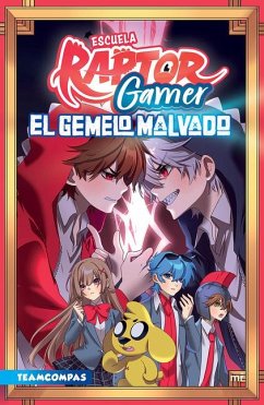 Cover Escuela Raptorgamer 2: El Gemelo Malvado (Cómic) / Raptorgamer School 2: The Evil Twin (Comic Book)