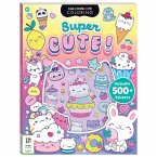 Kaleidoscope Super Cute Sticker Coloring Book