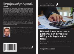 Cover Disposiciones relativas al personal con arreglo al UGB y a la legislación fiscal