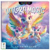 Kaleidoscope Coloring Book: Unicorn Magic