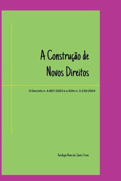 A Construção De Novos Direitos Cover A Construção De Novos Direitos