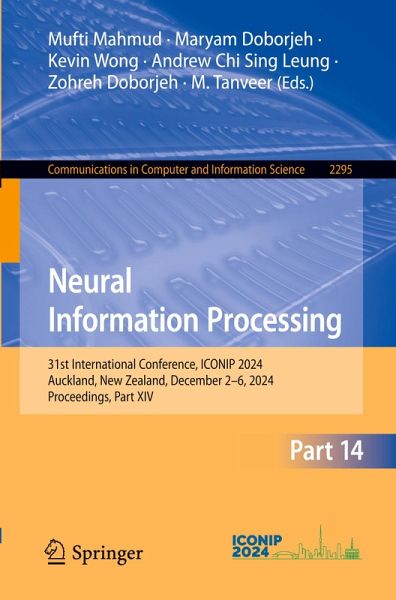 Neural Information Processing Neural Information Processing