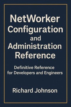 Cover NetWorker Configuration and Administration Reference (eBook, ePUB)