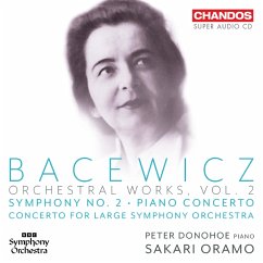 Cover Bacewicz: Orchesterwerke Vol. 2