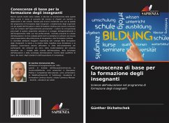 Conoscenze di base per la formazione degli insegnanti - Dichatschek, Günther