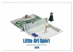 Cover Little Art Sport Kunstkalender (Wandkalender 2026 DIN A3 quer), CALVENDO Monatskalender