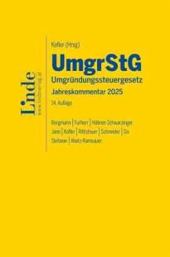 Cover UmgrStG   Umgründungssteuergesetz 2025