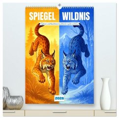 Spiegelwildnis (hochwertiger Premium Wandkalender 2026 DIN A2 hoch), Kunstdruck in Hochglanz Spiegelwildnis (hochwertiger Premium Wandkalender 2026 DIN A2 hoch), Kunstdruck in Hochglanz