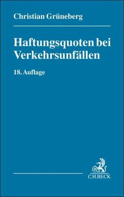 Cover Haftungsquoten bei Verkehrsunfällen
