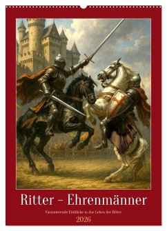 Cover Ritter - Ehrenmänner (Wandkalender 2026 DIN A2 hoch), CALVENDO Monatskalender