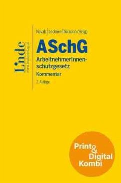 Cover ASchG   ArbeitnehmerInnenschutzgesetz (Kombi Print&digital)