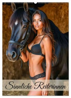 Sinnliche Reiterinnen (Wandkalender 2026 DIN A2 hoch), CALVENDO Monatskalender