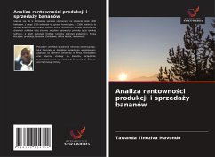 Cover Analiza rentowno¿ci produkcji i sprzeda¿y bananów