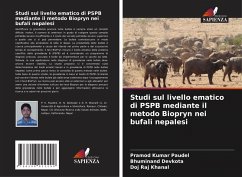 Cover Studi sul livello ematico di PSPB mediante il metodo Biopryn nei bufali nepalesi