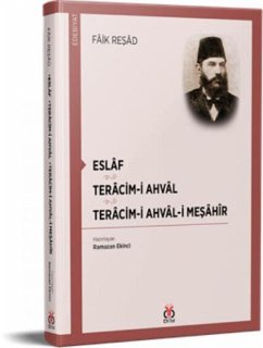 Cover Eslaf - Teracim-i Ahval - Tercim-i Ahval-i Mesahir