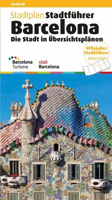 Cover Stadtplan Stadtführer Barcelona 2024 / 2025