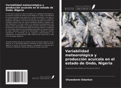 Cover Variabilidad meteorológica y producción acuícola en el estado de Ondo, Nigeria