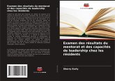 Examen des résultats du mentorat et des capacités de leadership chez les résidents