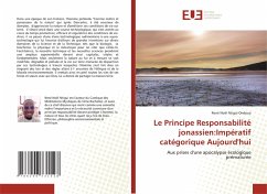 Cover Le Principe Responsabilité jonassien:Impératif catégorique Aujourd'hui