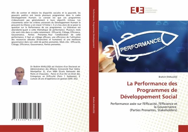 La Performance des Programmes de Développement Social