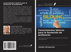 Cover Conocimientos básicos para la formación de profesores