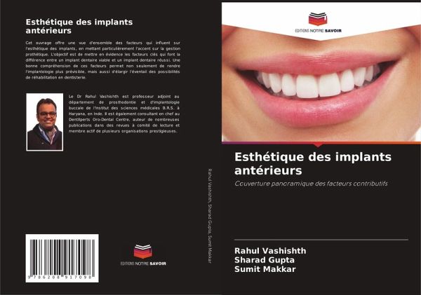 Esthétique des implants antérieurs Esthétique des implants antérieurs