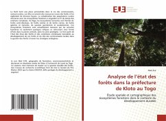 Cover Analyse de l'état des forêts dans la préfecture de Kloto au Togo