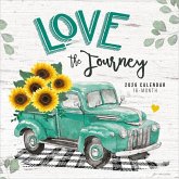 Love the Journey 2026 12 X 24 Inch (Hanging) Monthly Square Wall Calendar Featuring the Artwork of Jo Moulton Plastic-Free Love the Journey 2026 12 X 24 Inch (Hanging) Monthly Square Wall Calendar Featuring the Artwork of Jo Moulton Plastic-Free