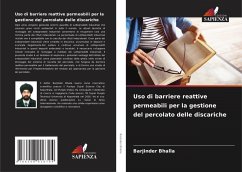 Cover Uso di barriere reattive permeabili per la gestione del percolato delle discariche