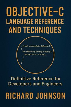 Cover Objective-C Language Reference and Techniques (eBook, ePUB)
