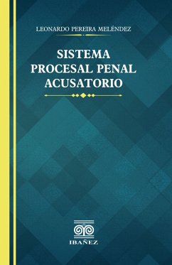 Cover Sistema procesal penal acusatorio (eBook, PDF)