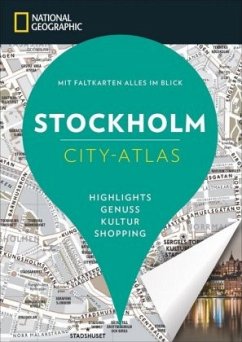 Cover NATIONAL GEOGRAPHIC City-Atlas Stockholm  (Restauflage)