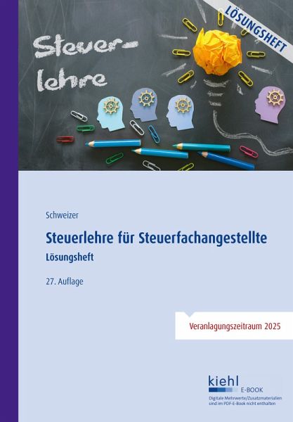 Steuerlehre für Steuerfachangestellte - Lösungsheft (eBook, PDF)